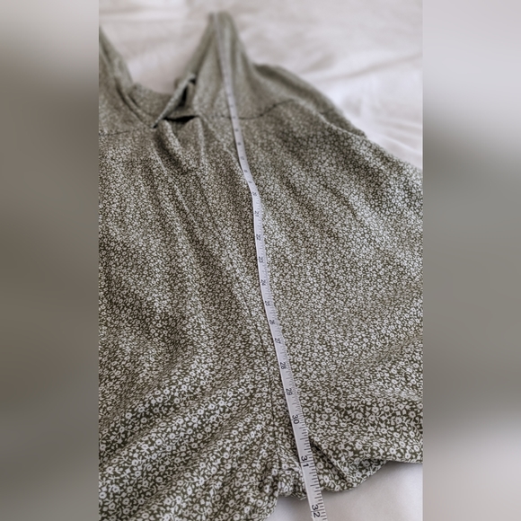 Abercrombie cutout wide leg jumpsuit - Picture 8 of 14